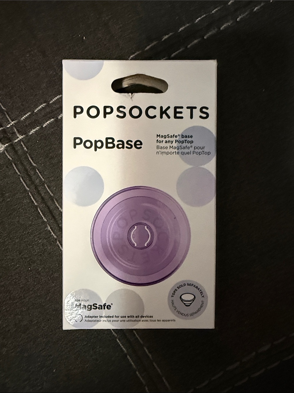 PopSockets PopBase MagSafe Phone Mount Base - Purple